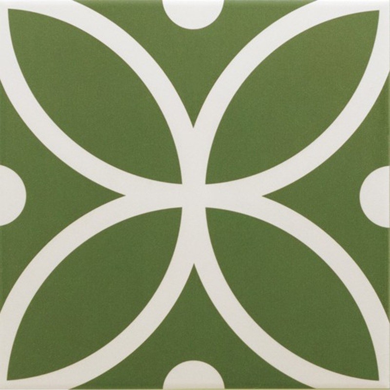 Carreaux ciment - Carrelage BERGEN 20X20cm effet carreaux ciment