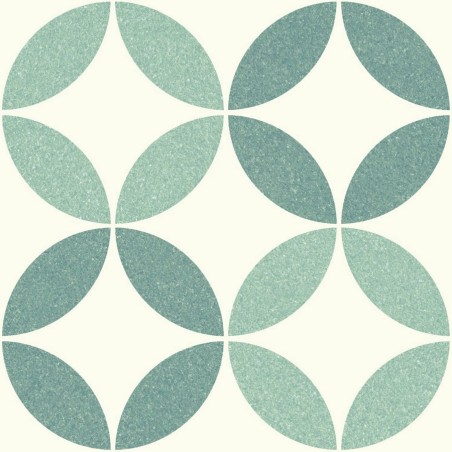 Carreaux ciment - carrelage effet carreaux ciment 25x25 cm NICE GREEN