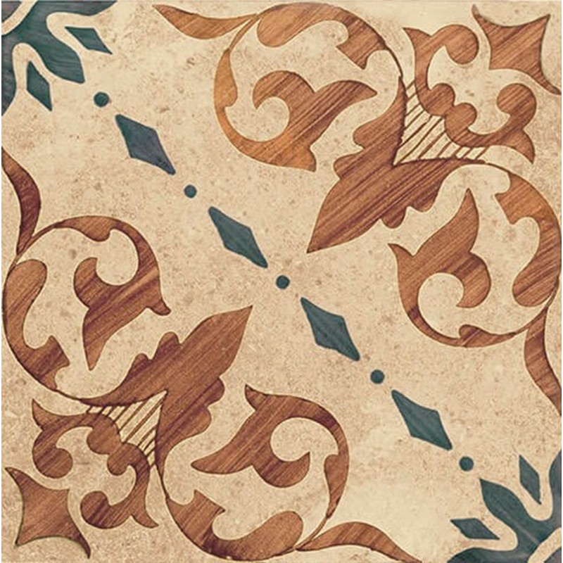 Carreaux ciment - Carrelage GRETA 11.5x11.5 cm effet carreaux ciment