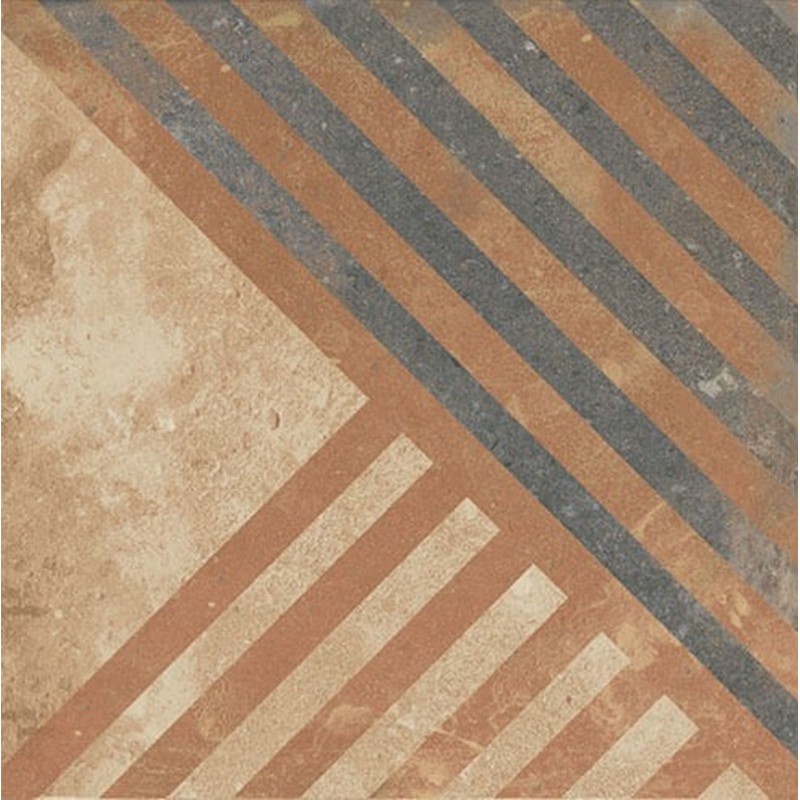 Terre cuite - Carrelage déco ANGELA 11.5x11.5 cm effet terre cuite