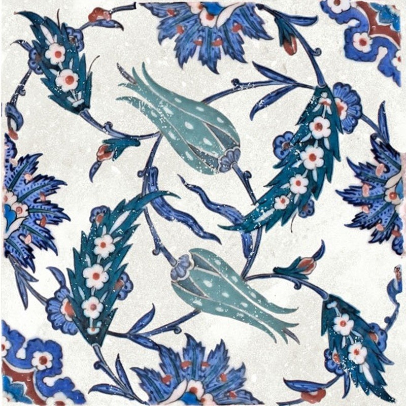 Carreaux ciment - Carrelage VALENTINA 11.5x11.5 cm effet carreaux ciment