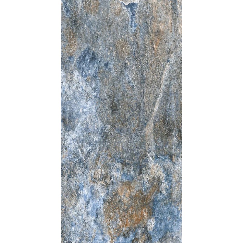 Dalle sur plots terrasse - dalle sur plot BALI PLUS BLUE 50x100x2 cm antidérapant R11