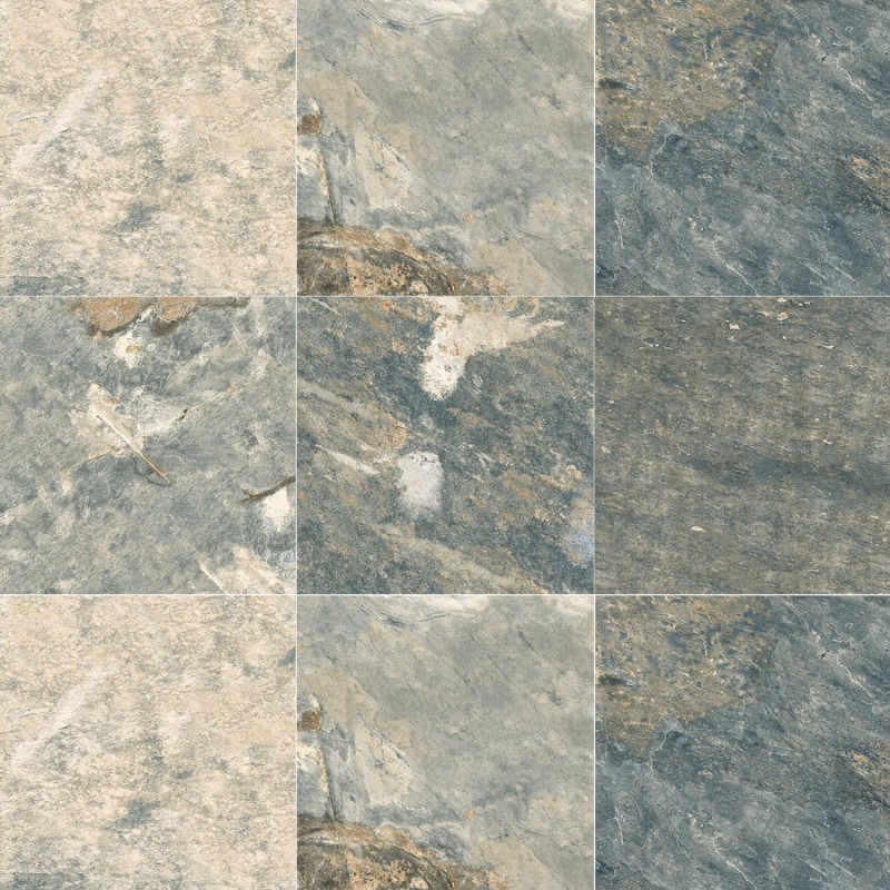 Dalle sur plots terrasse - dalle sur plot BALI PLUS GREEN 100x100x2 cm antidérapant R11