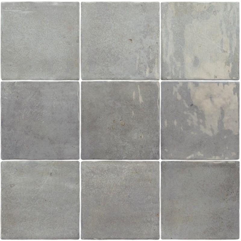 Zellige - carrelage ALGARRA MODDY BLUE 10x10 cm effet zellige