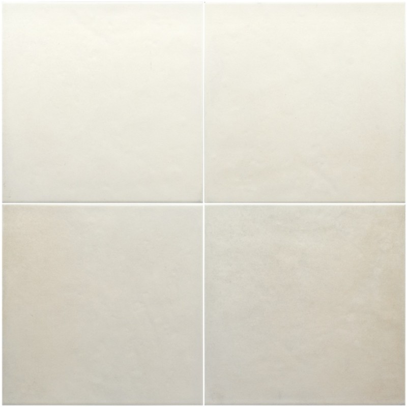 Terre cuite - Carrelage MIRA BLANCO 20x20 cm effet terre cuite