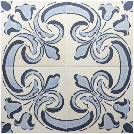 Carreaux ciment - Carrelage MIRA DECOR CLASSIC 20x20 cm effet carreaux ciment vieilli