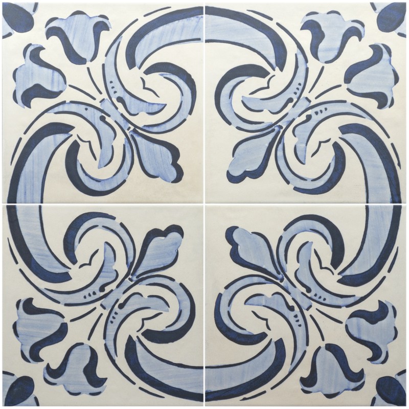 Carreaux ciment - Carrelage MIRA DECOR CLASSIC 20x20 cm effet carreaux ciment vieilli