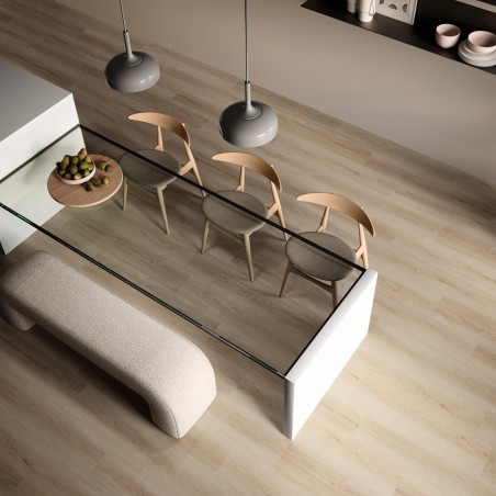 Lame PVC clipsable - Lame PVC clipsable effet bois SONEJA CRUDO 23,2x123,5 cm