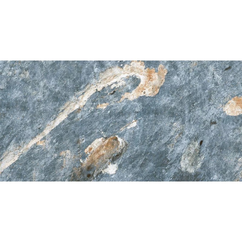 Dalle sur plots terrasse - dalle sur plot BALI PLUS BLUE 50x100x2 cm antidérapant R11