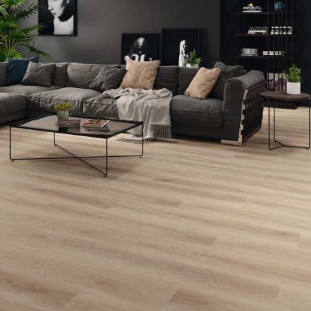 Lame PVC clipsable - Lame PVC clipsable ALBEOS NATURAL effet bois  23,2x123,5 cm