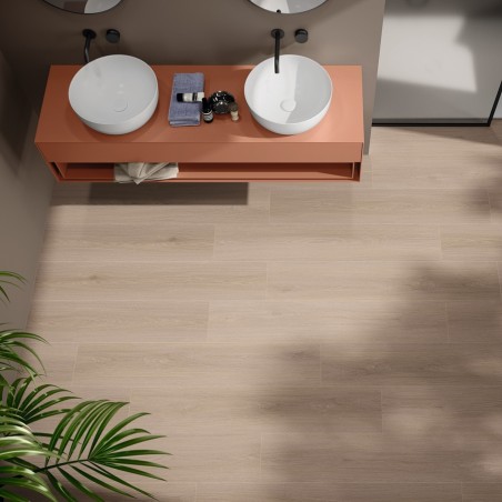 Lame PVC clipsable - Lame PVC clipsable CESUNA ENCINA effet bois 23,2x123,5 cm