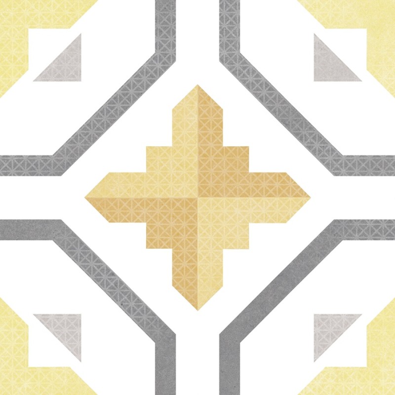 Carreaux ciment - carrelage PRISMA MANGO 25x25cm imitation carreaux ciment antidérapant R11