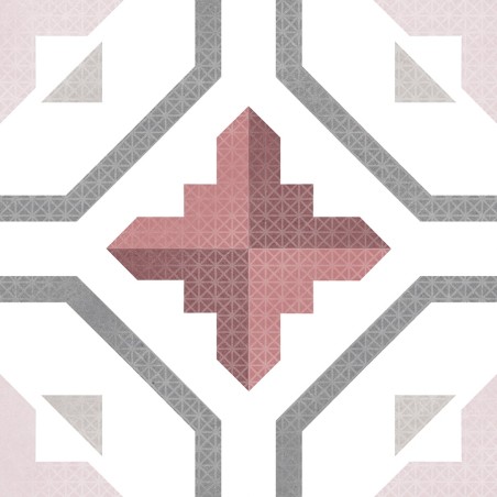 Carreaux ciment - carrelage PRISMA RIOJA 25x25cm imitation carreaux ciment antidérapant R11