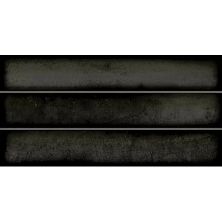 Echantillon - Echantillon carrelage effet zellige 11,5x23,1cm KANJI BLACK