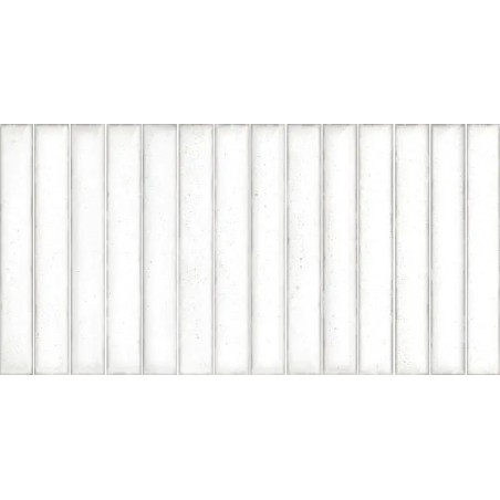 Echantillon - Echantillon carrelage effet zellige 11,5x23,1cm KARATSU POLAR WHITE