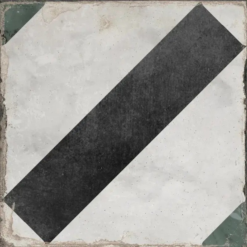 Echantillon - echantillon Carrelage EFFET CARREAUX CIMENT 20x20cm RENAISSANCE FRAME