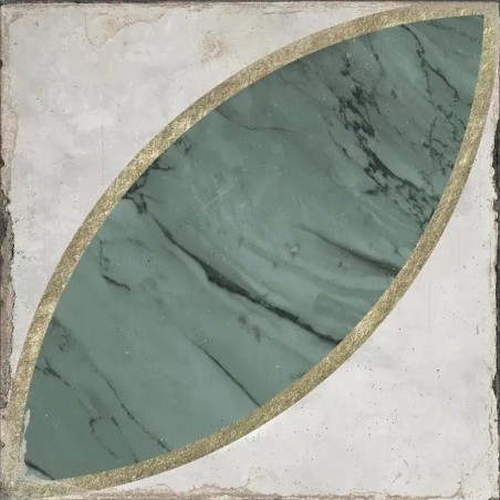 Echantillon - echantillon Carrelage EFFET CARREAUX CIMENT 20x20cm RENAISSANCE MANDORLA