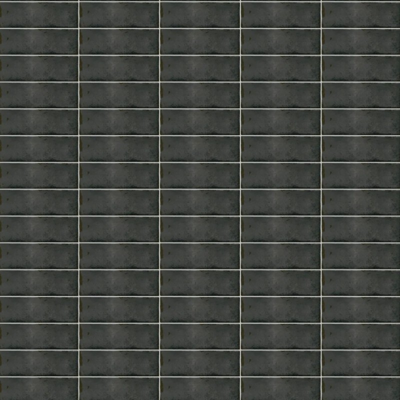 Zellige - carrelage ZONIA CARBON 6,5x20 cm effet zellige