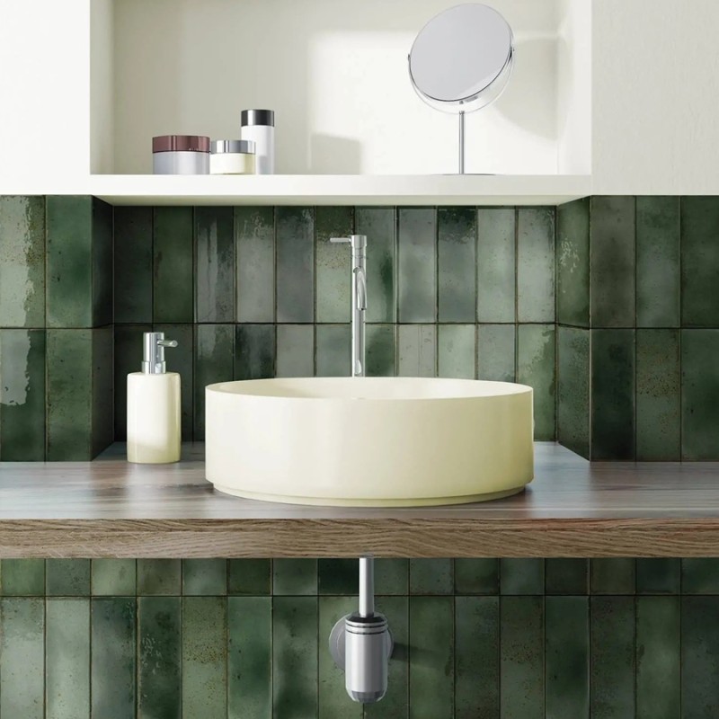 Zellige - carrelage ZONIA JADE 6,5x20 cm effet zellige