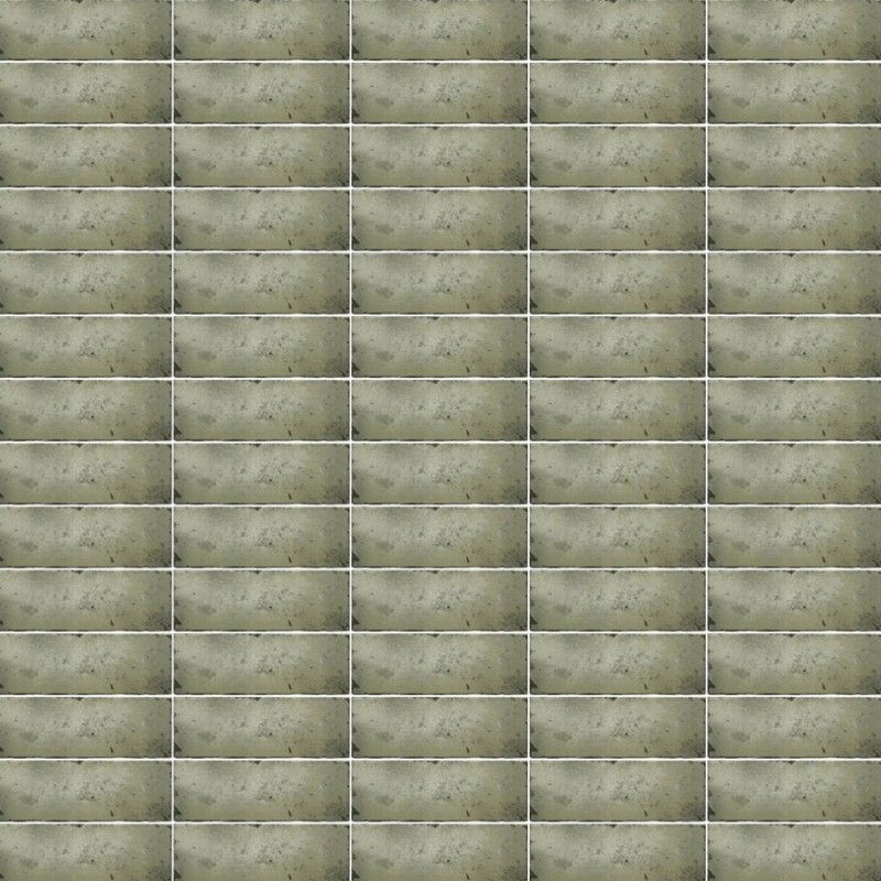 Zellige - carrelage ZONIA MOSS 6,5x20 cm effet zellige