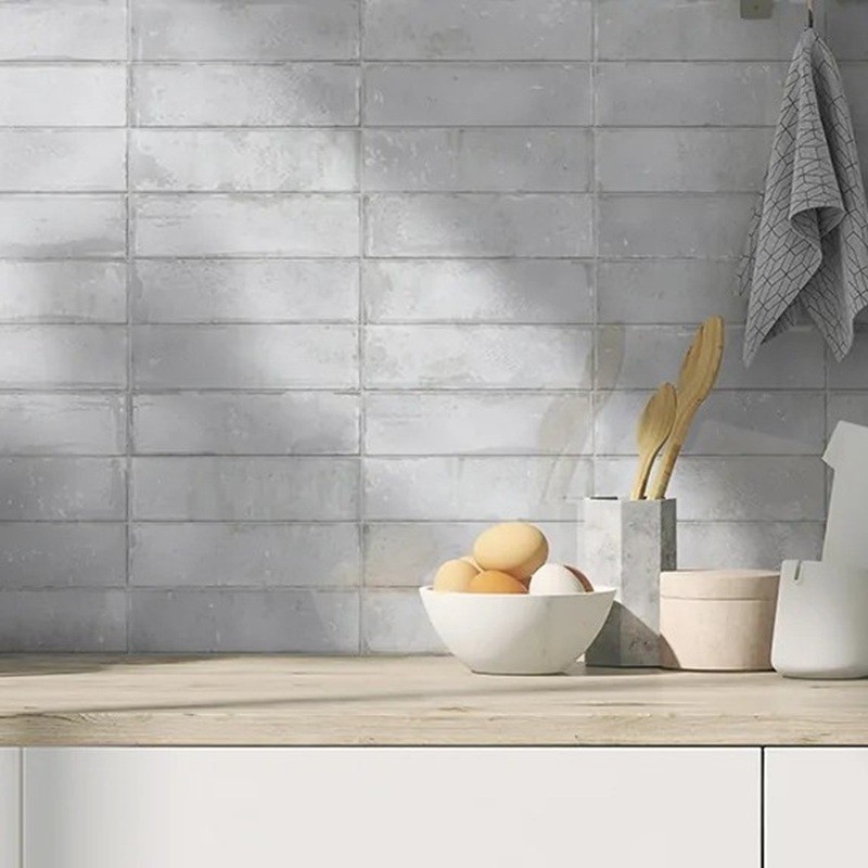 Zellige - carrelage HACKNEY PEARL 6,9x24 cm effet zellige