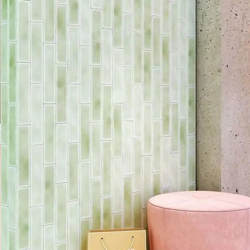 Zellige - carrelage VITAL VERDONE 7,5x30 cm effet zellige