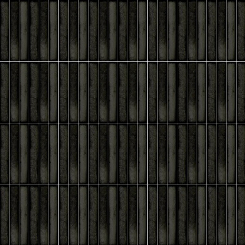 Zellige - carrelage KANJI BLACK 11,5x23,1 cm effet zellige