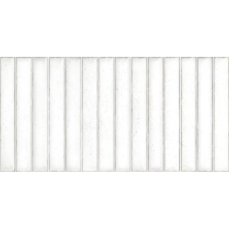 Zellige - carrelage KARATSU POLAR WHITE 11,5x23,1 cm effet zellige