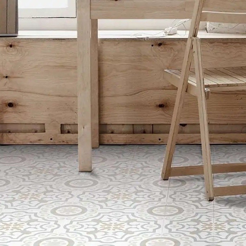 Carreaux ciment - carrelage FRAME KALI 15x15cm imitation carreaux ciment vieilli