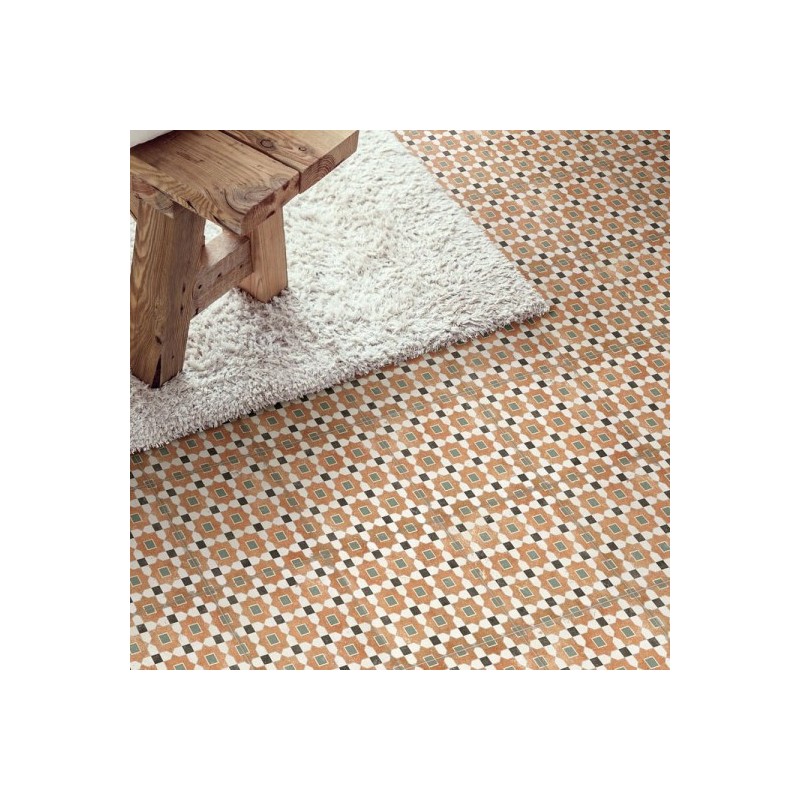 Déstockage - Lot de 6.24 M² de CARRELAGE EFFET Carreaux ciment TESSIA 20x20 cm