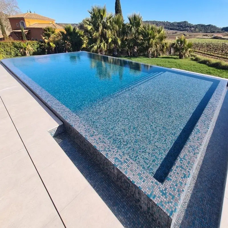 Déstockage - Lot de 12 M² de EMAUX DE VERRE REVIGLASS LENA