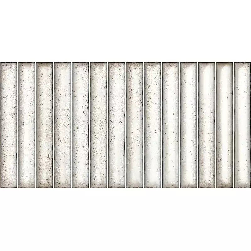 Déstockage - Lot de 16 M² de carrelage KARATSU CHALKY 11,5x23,1 cm effet zellige