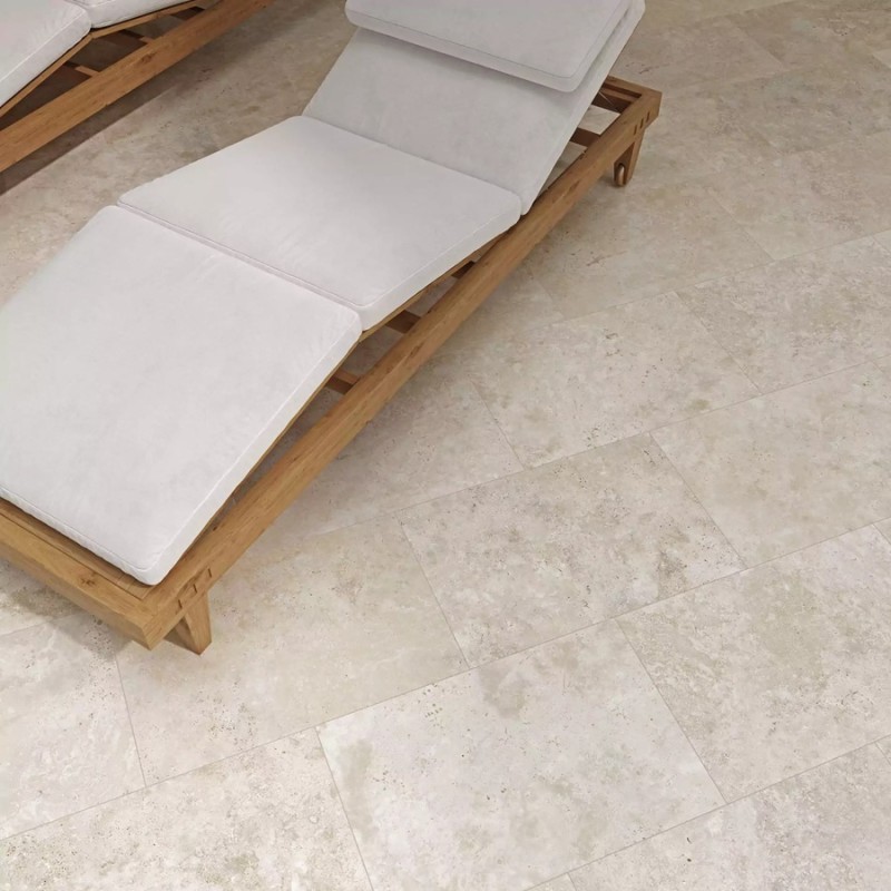 Carrelage travertin - Effet pierre - carrelage izmir 40x60 cm effet travertin rectifié