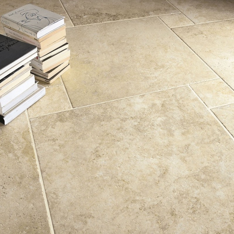 Effet pierre - Carrelage Opus Romain - Effet Pierre Travertin - ROMA AVENTINO R11