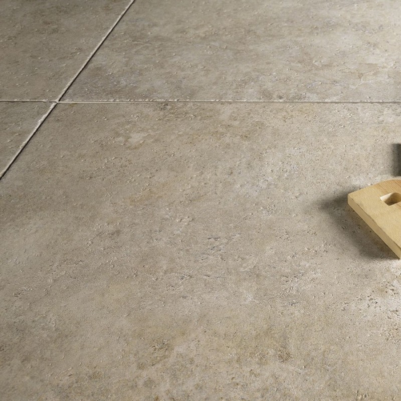 Carrelage travertin - Effet pierre - Carrelage Opus Romain - Effet Pierre Travertin - ROMA CELIO