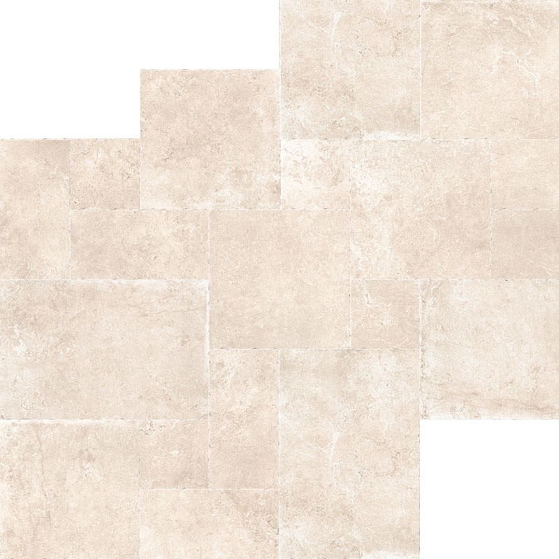 Effet pierre - Carrelage Opus Romain Deep Stone Corda  - Effet Travertin antidérapant R11