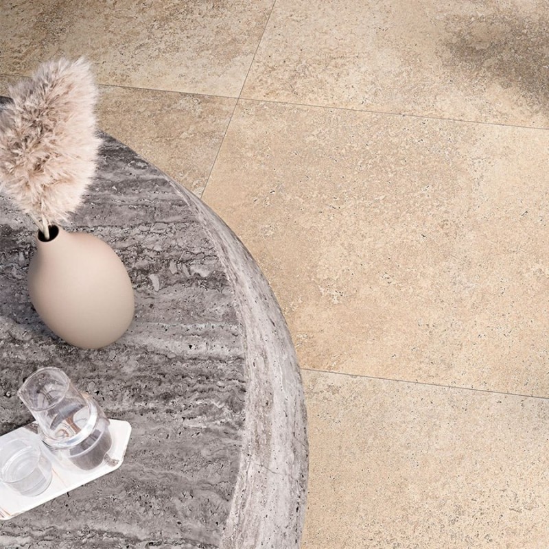 Carrelage travertin - Effet pierre - Carrelage Summer 60x120 effet travertin