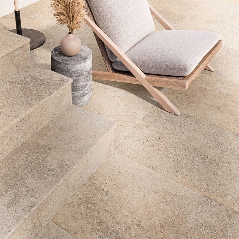 Carrelage travertin - Effet pierre - Carrelage Summer 60x60 effet travertin Carrelage travertin - Effet pierre - Carrelage Summer 60x60 effet travertin