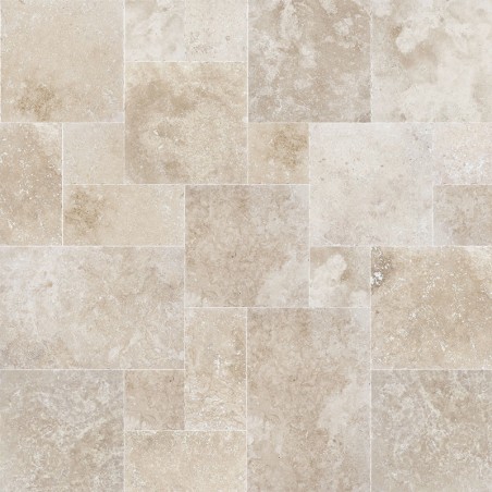 Effet pierre - Carrelage Opus romain Travertin R11 – effet pierre antidérapant