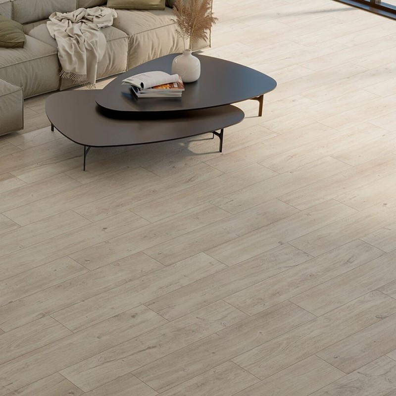 Extérieur - Carrelage IRATI TAUPE 20x120 cm Effet Bois antidérapant R11