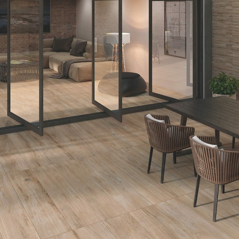 Extérieur - Carrelage HERITAGE MAPLE 30x120 cm Imitation bois