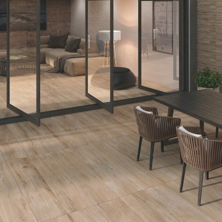 Extérieur - Carrelage HERITAGE MAPLE 30x120 cm Imitation bois