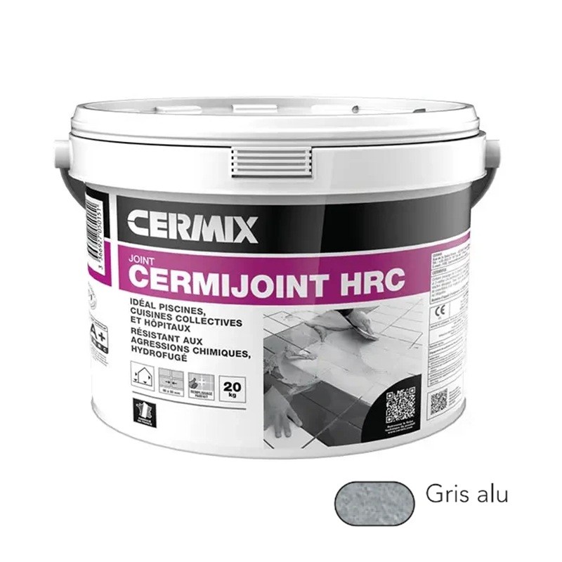 Mortier joint - Cermijoint HRC GRIS ALU / pot de 20 kg