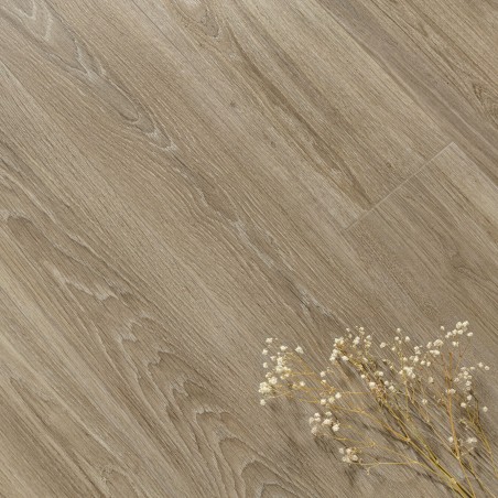 Imitation bois - Carrelage antidérapant VERBIER TAUPE 19,5x121 – Imitation bois teinte taupe