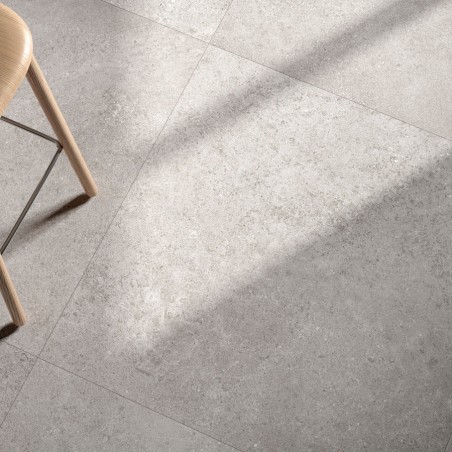 Dalle sur plots terrasse - Dalle Cluny Silver 100x100 – Terrasse effet pierre