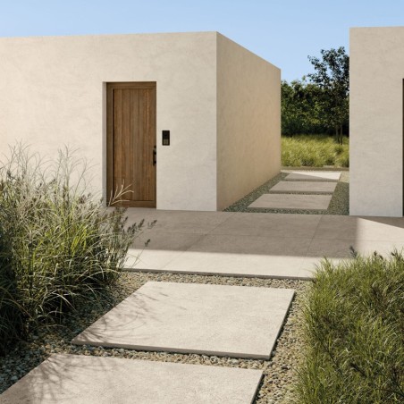 Dalle sur plots terrasse - Dalle Cluny Sand 50x100 – Terrasse effet pierre