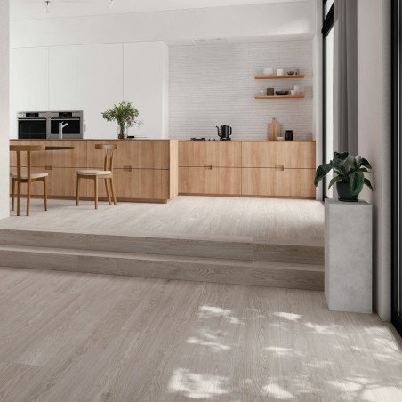 Imitation bois - Carrelage Granier Ash 24x151 – Terrasse imitation bois