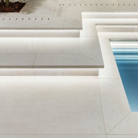 Effet pierre - Carrelage Nature Grey 90x90 – Terrasse effet pierre naturelle