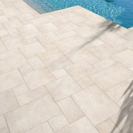 Effet pierre - Travertin Opus Kayros R11 – Opus Romain extérieur multiformat