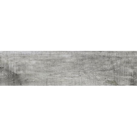 Extérieur - Carrelage antidérapant ONE’S Gris 22,5x90 – Terrasse imitation bois gris